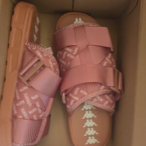 Kappa Rose Sandals with Logo Straps